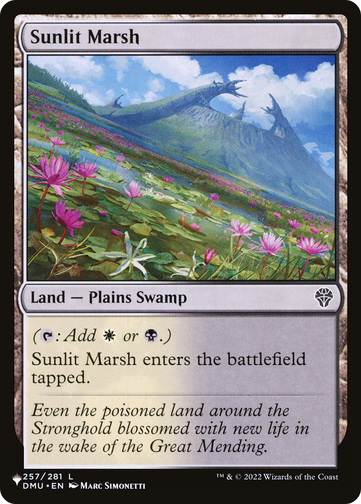 Sunlit Marsh [The List Reprints] | Gamer Loot