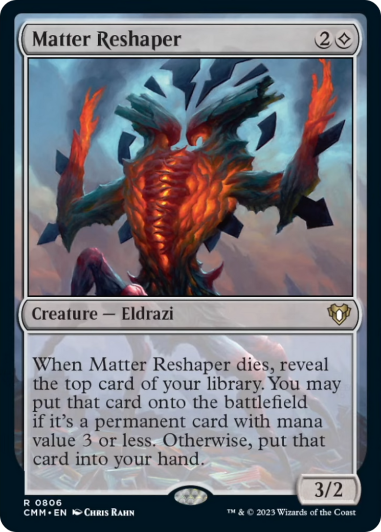 Matter Reshaper [Commander Masters] | Gamer Loot