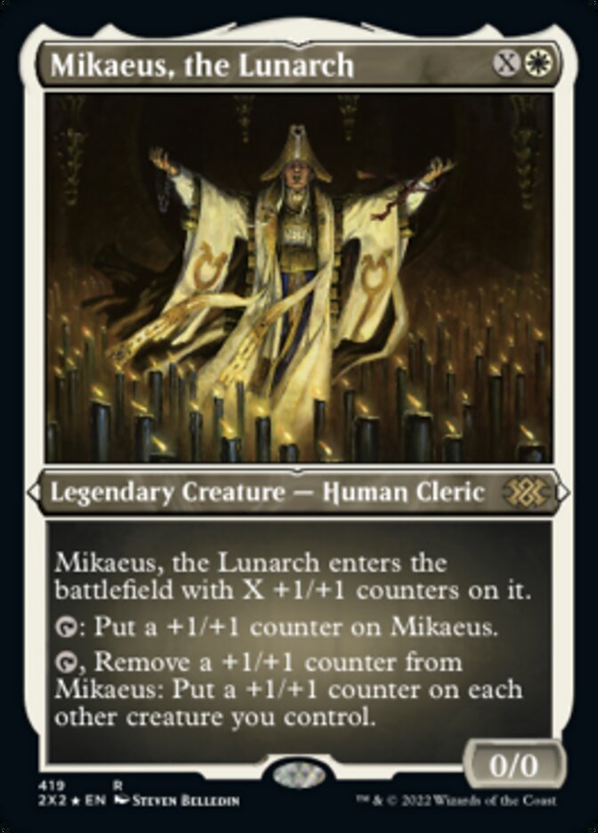 Mikaeus, the Lunarch (Foil Etched) [Double Masters 2022] | Gamer Loot