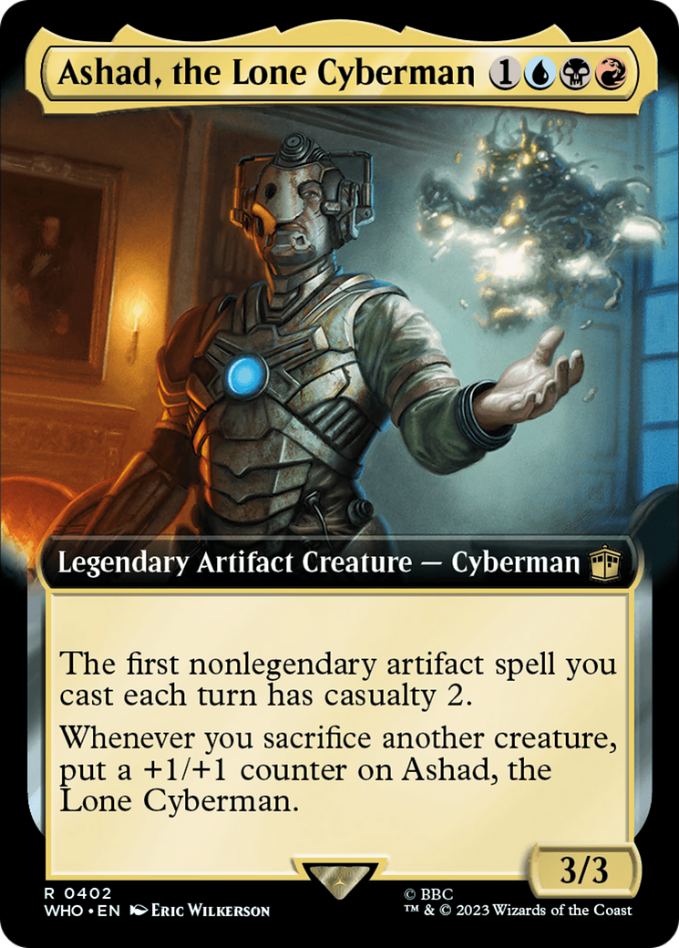 Ashad, the Lone Cyberman (Extended Art) [Doctor Who] | Gamer Loot