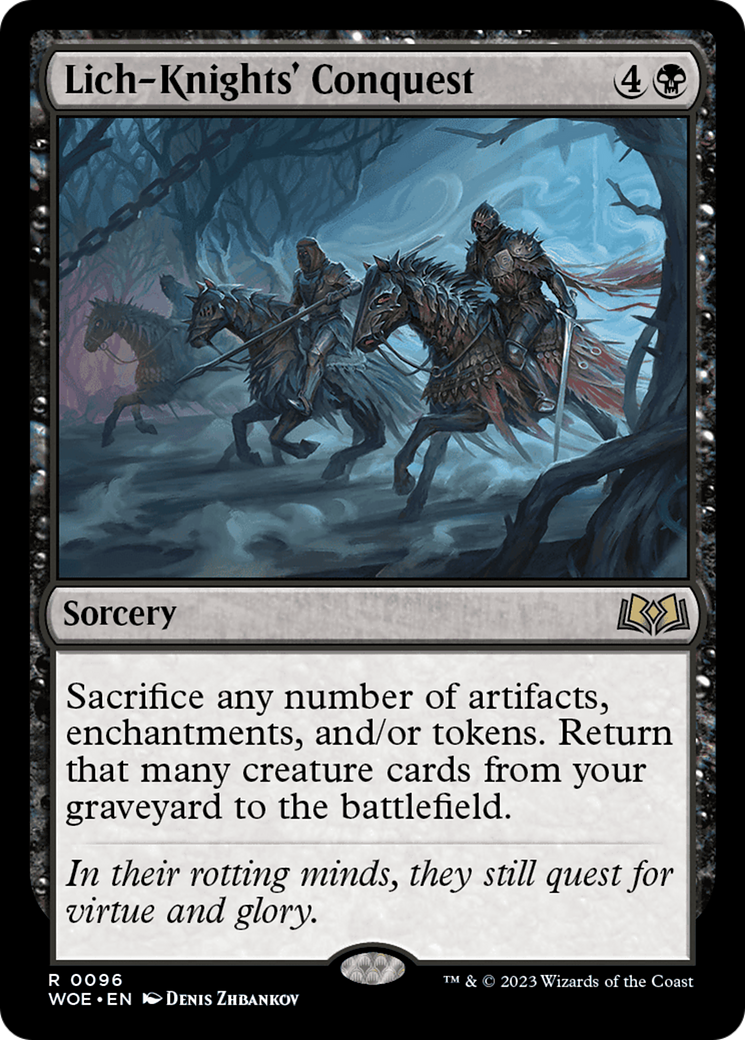 Lich-Knights' Conquest [Wilds of Eldraine] | Gamer Loot