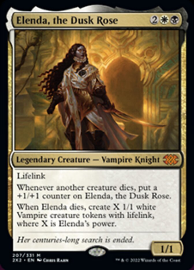 Elenda, the Dusk Rose [Double Masters 2022] | Gamer Loot