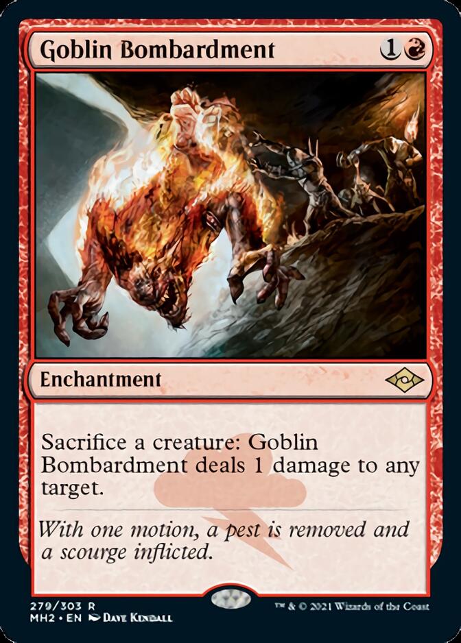 Goblin Bombardment (Foil Etched) [Modern Horizons 2] | Gamer Loot