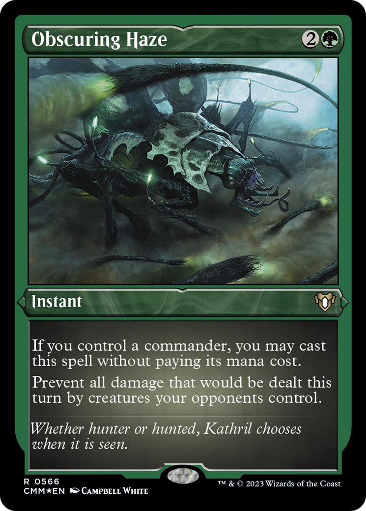 Obscuring Haze (Foil Etched) [Commander Masters] | Gamer Loot
