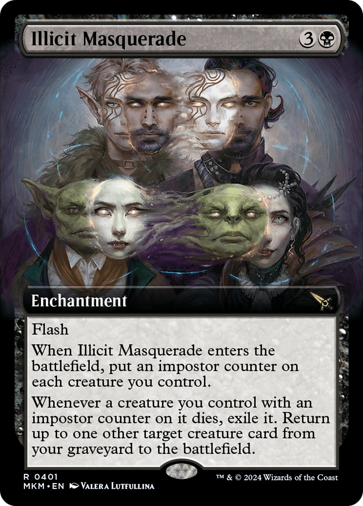 Illicit Masquerade (Extended Art) [Murders at Karlov Manor] | Gamer Loot