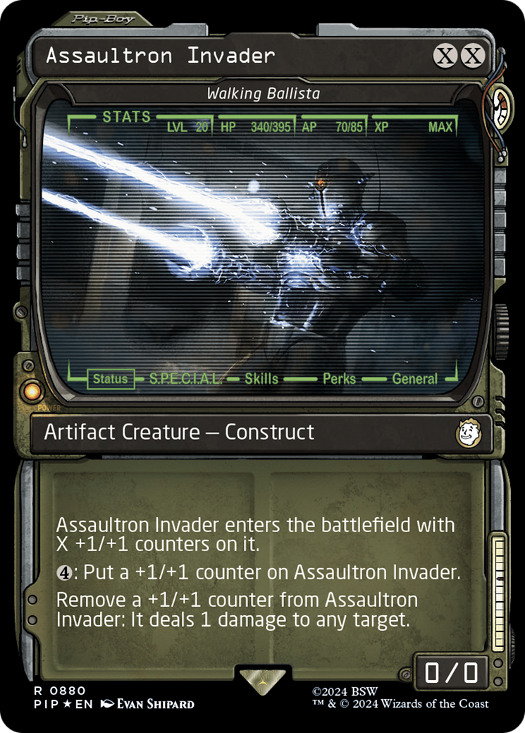 Assaultron Invader - Walking Ballista (Surge Foil) [Fallout] | Gamer Loot