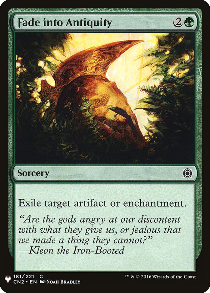 Fade into Antiquity [Mystery Booster] | Gamer Loot