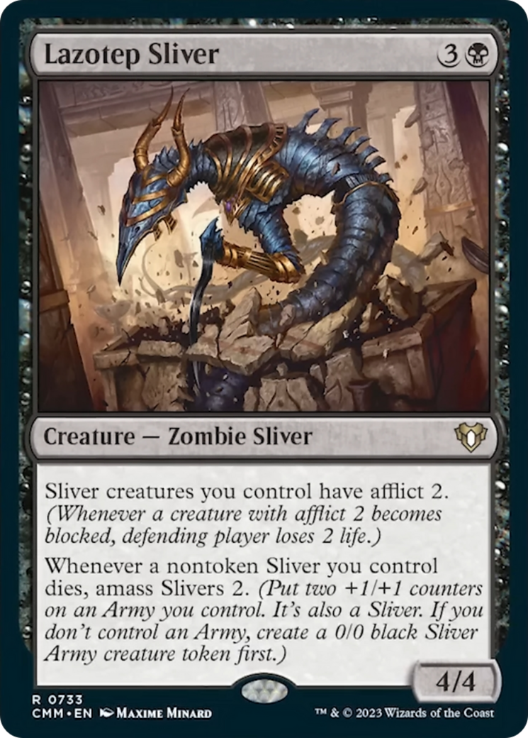 Lazotep Sliver [Commander Masters] | Gamer Loot