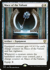 Mace of the Valiant [Phyrexia: All Will Be One Commander] | Gamer Loot