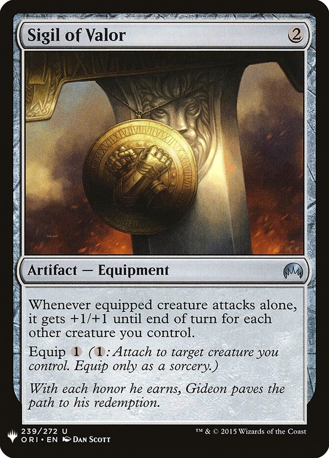 Sigil of Valor [Mystery Booster] | Gamer Loot