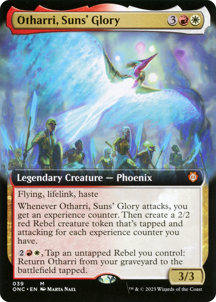 Otharri, Suns' Glory (Extended Art) [Phyrexia: All Will Be One Commander] | Gamer Loot