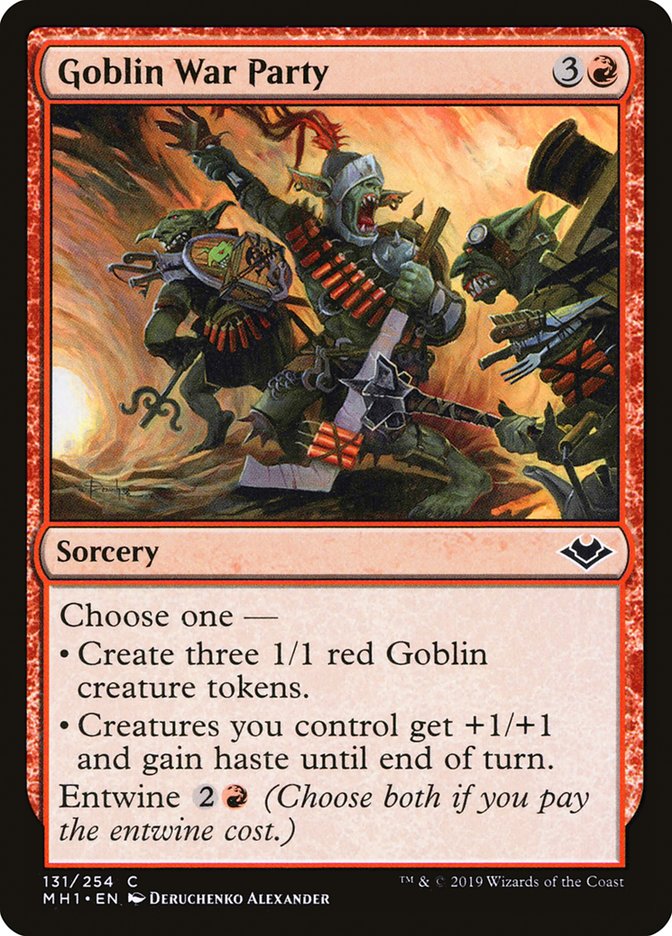 Goblin War Party [Modern Horizons] | Gamer Loot