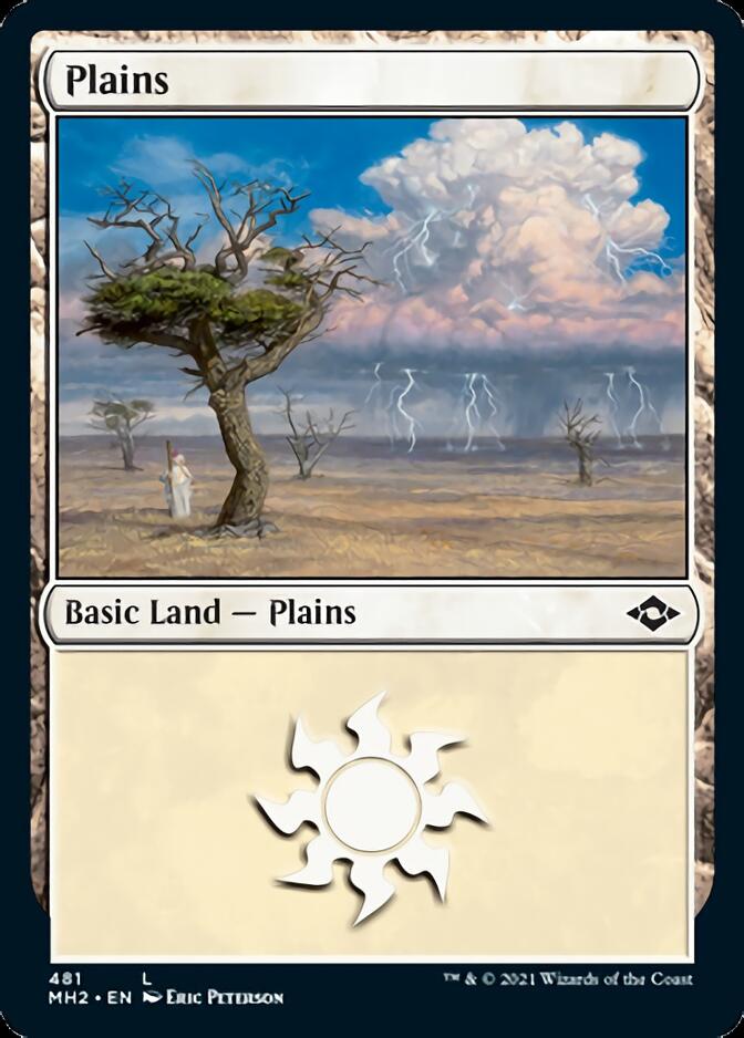 Plains (481) (Foil Etched) [Modern Horizons 2] | Gamer Loot