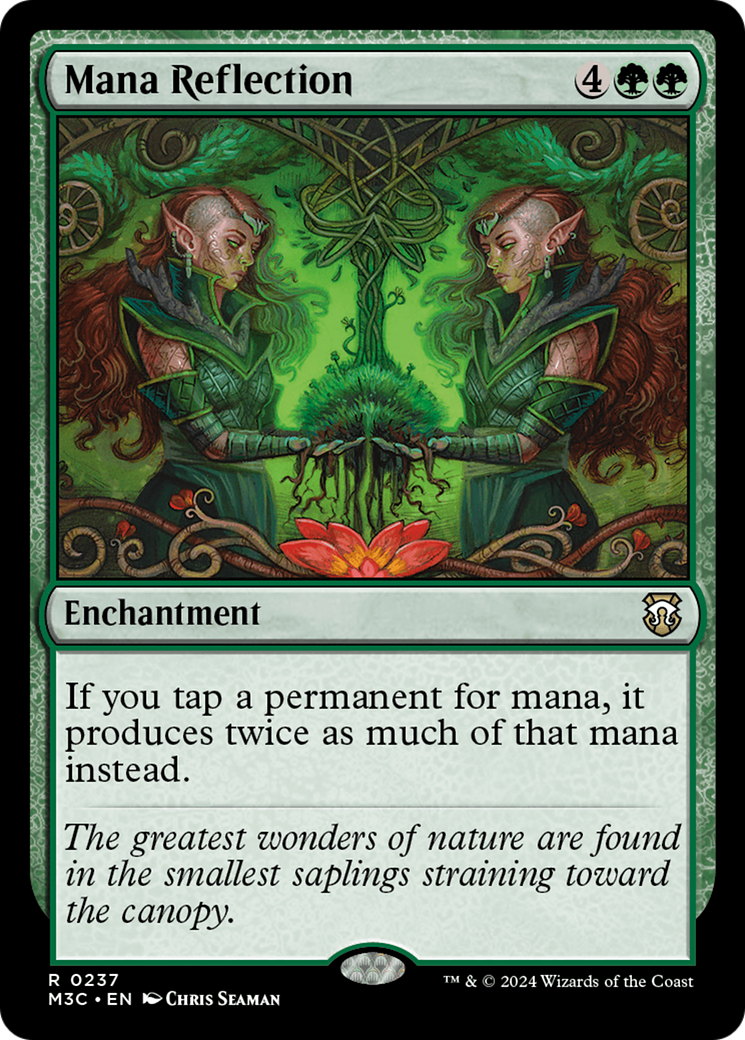 Mana Reflection (Ripple Foil) [Modern Horizons 3 Commander] | Gamer Loot