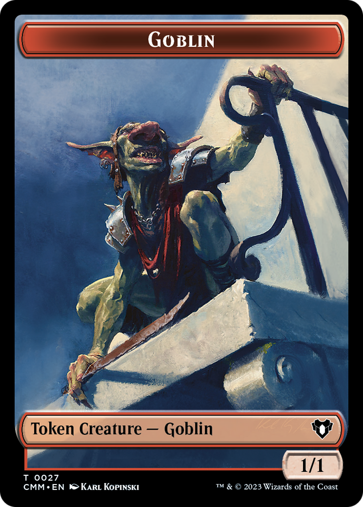 Goblin Token [Commander Masters Tokens] | Gamer Loot