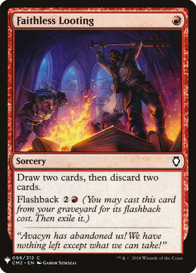 Faithless Looting [Mystery Booster] | Gamer Loot