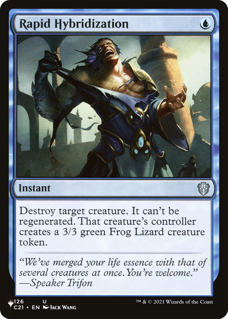 Rapid Hybridization [The List] | Gamer Loot