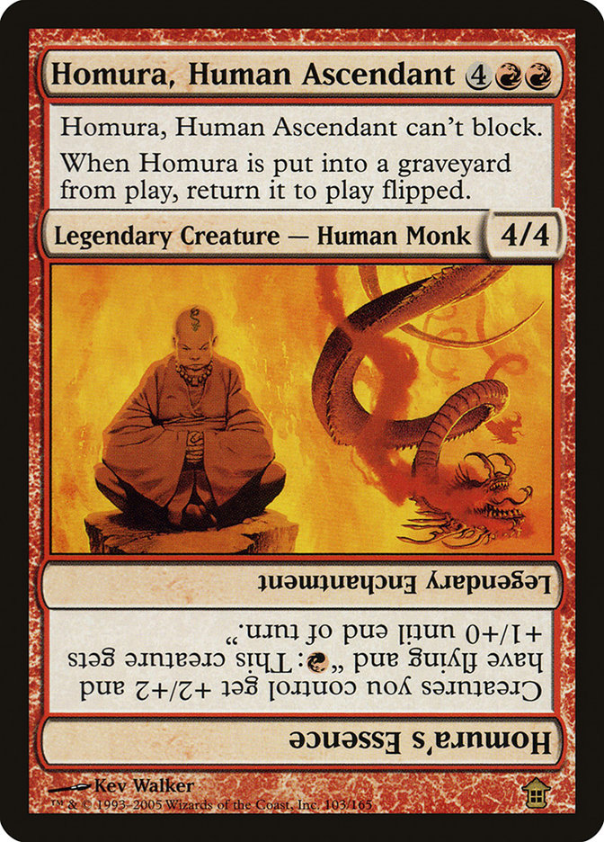 Homura, Human Ascendant // Homura's Essence [Saviors of Kamigawa] | Gamer Loot