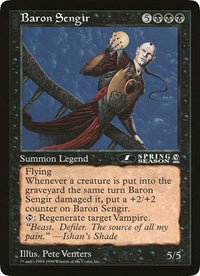 Baron Sengir (Oversized) [Oversize Cards] | Gamer Loot