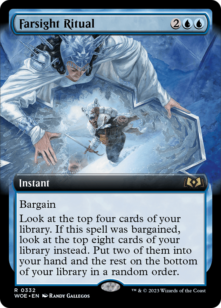 Farsight Ritual (Extended Art) [Wilds of Eldraine] | Gamer Loot