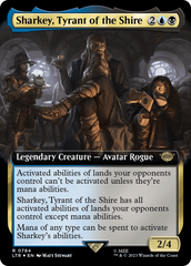 Sharkey, Tyrant of the Shire (Extended Art) (Surge Foil) [The Lord of the Rings: Tales of Middle-Earth] | Gamer Loot