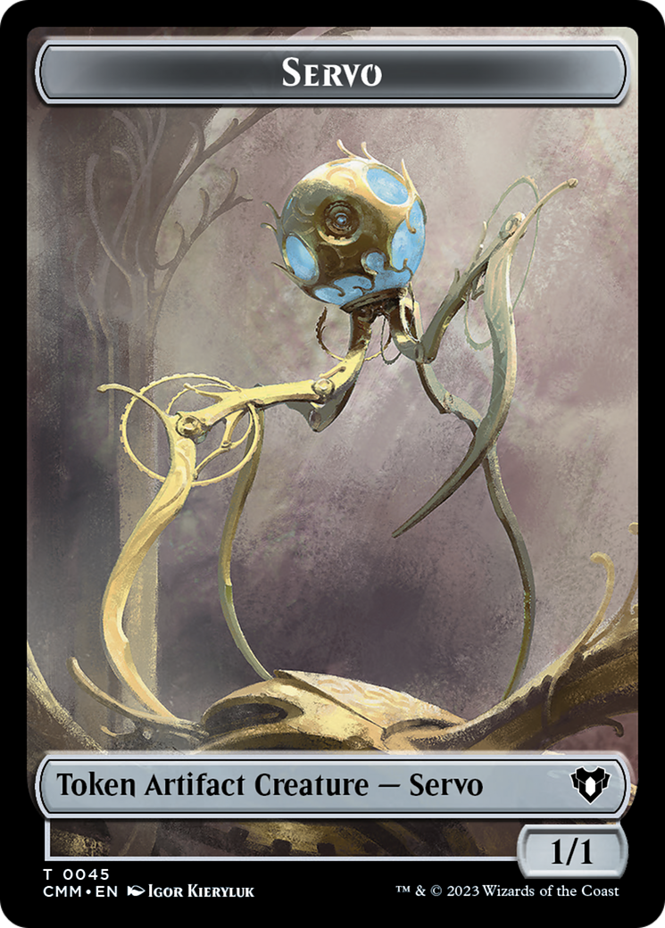 Servo Token [Commander Masters Tokens] | Gamer Loot