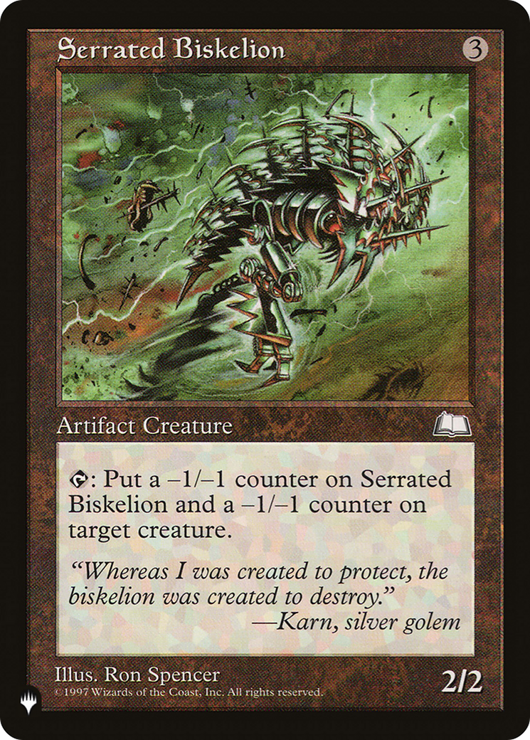 Serrated Biskelion [The List Reprints] | Gamer Loot