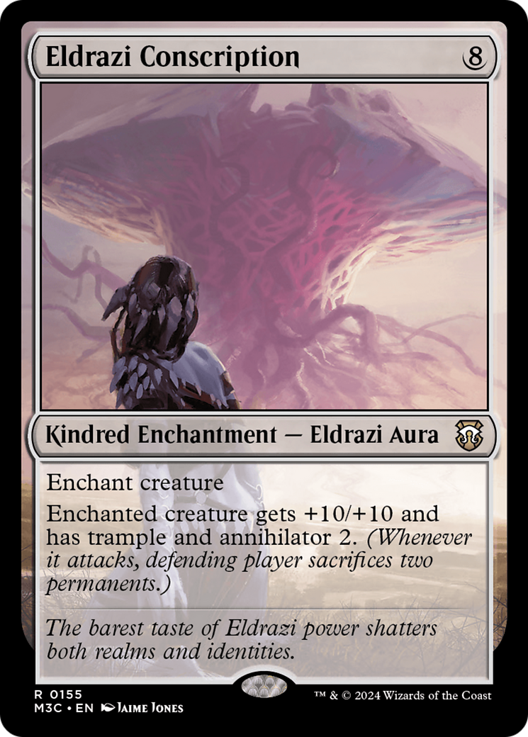 Eldrazi Conscription (Ripple Foil) [Modern Horizons 3 Commander] | Gamer Loot