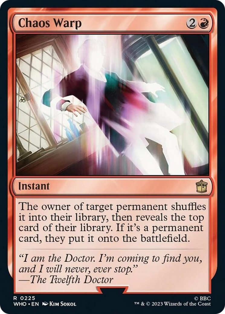 Chaos Warp [Doctor Who] | Gamer Loot