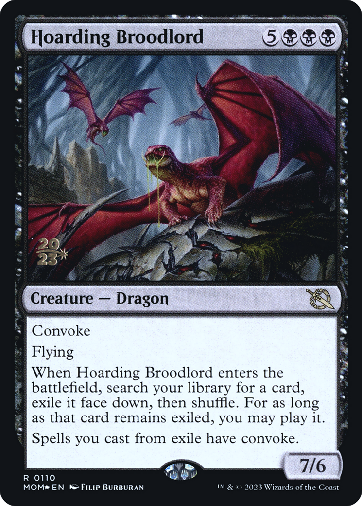 Hoarding Broodlord [March of the Machine Prerelease Promos] | Gamer Loot