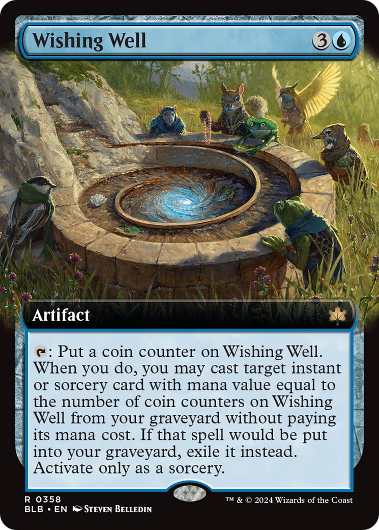 Wishing Well (Extended Art) [Bloomburrow] | Gamer Loot