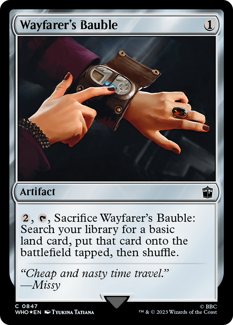 Wayfarer's Bauble (Surge Foil) [Doctor Who] | Gamer Loot