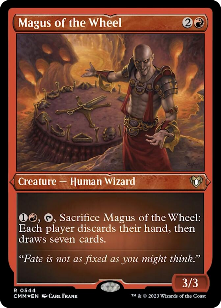 Magus of the Wheel (Foil Etched) [Commander Masters] | Gamer Loot