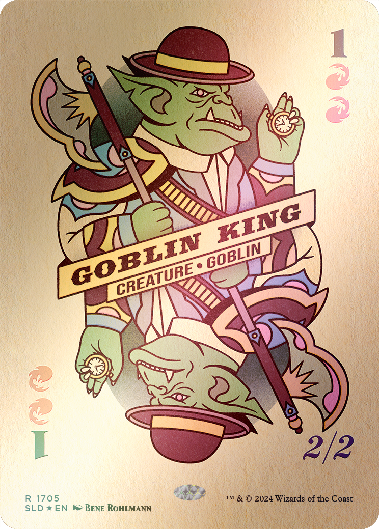 Goblin King (1705) (Rainbow Foil) [Secret Lair Drop Series] | Gamer Loot