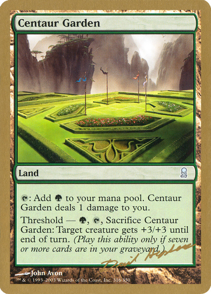 Centaur Garden (Dave Humpherys) [World Championship Decks 2003] | Gamer Loot