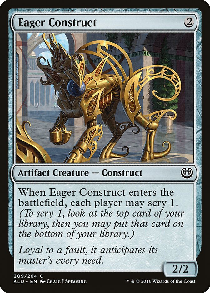 Eager Construct [Kaladesh] | Gamer Loot