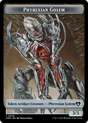 Phyrexian Golem // Ox Double-Sided Token [Commander Masters Tokens] | Gamer Loot