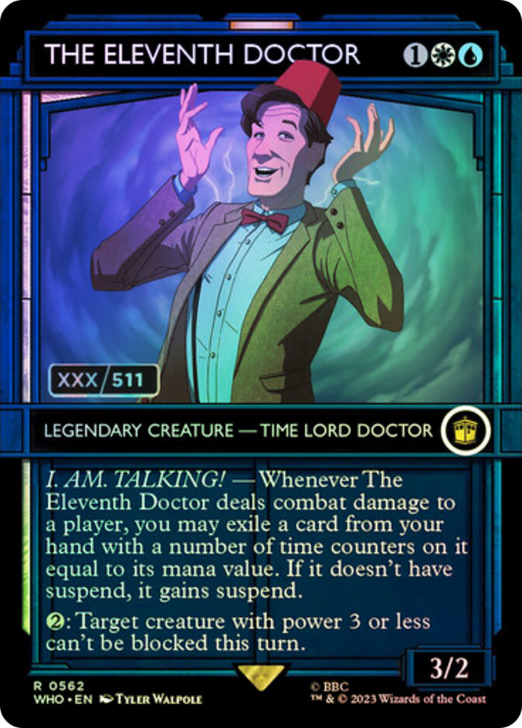 The Eleventh Doctor (Serial Numbered) [Doctor Who] | Gamer Loot