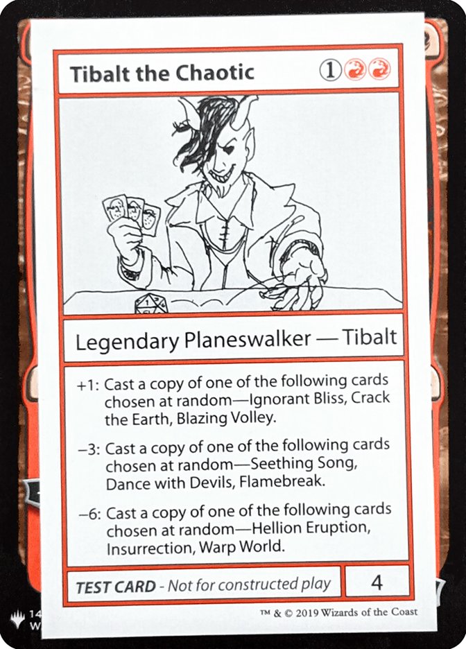 Tibalt the Chaotic [Mystery Booster Playtest Cards] | Gamer Loot