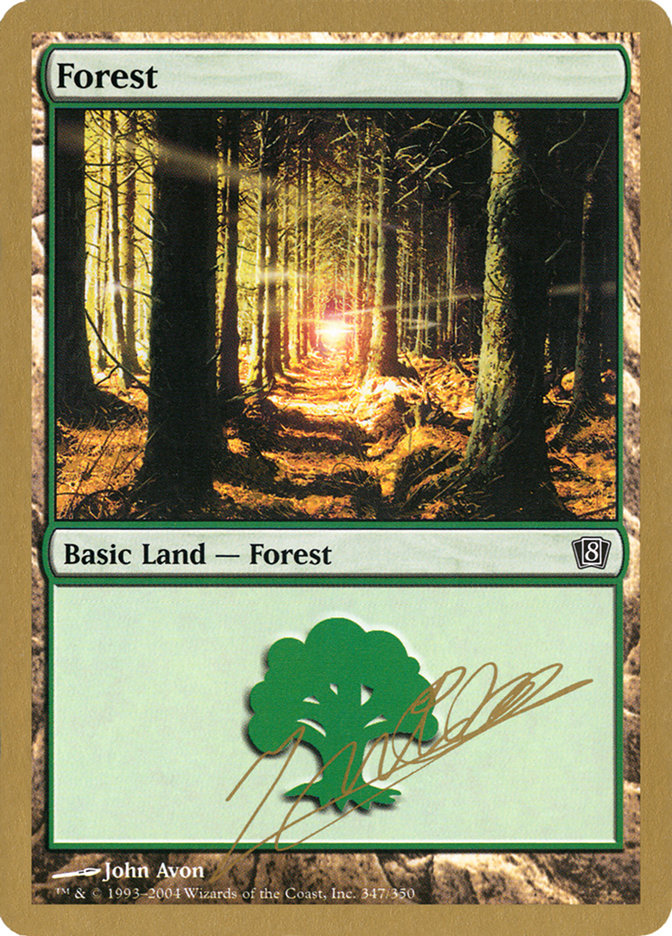 Forest (jn347) (Julien Nuijten) [World Championship Decks 2004] | Gamer Loot