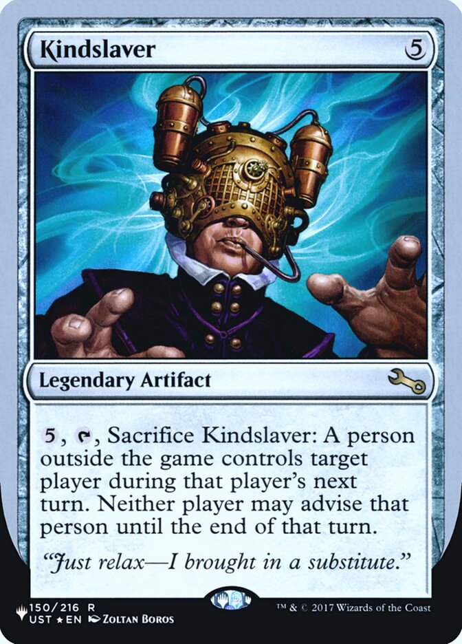 Kindslaver (Unfinity Foil Edition) [The List] | Gamer Loot
