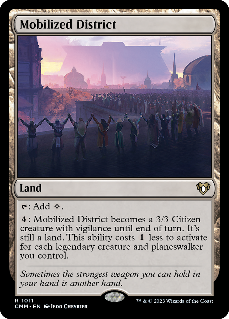 Mobilized District [Commander Masters] | Gamer Loot