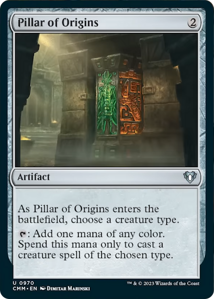 Pillar of Origins [Commander Masters] | Gamer Loot