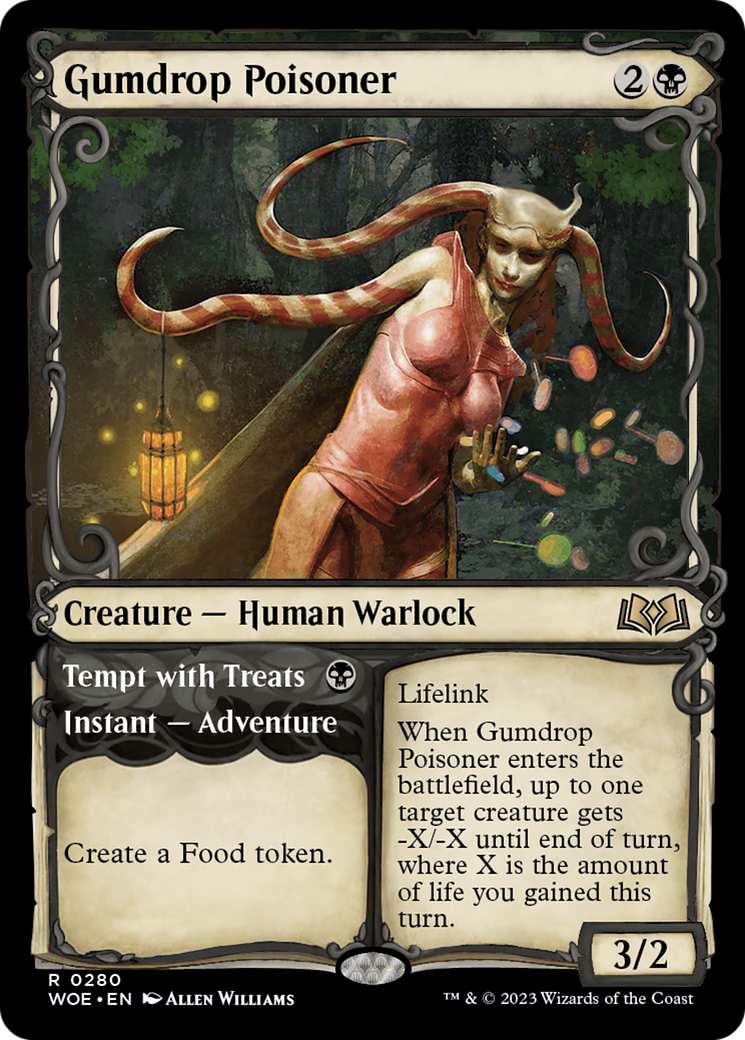 Gumdrop Poisoner // Tempt with Treats (Showcase) [Wilds of Eldraine] | Gamer Loot