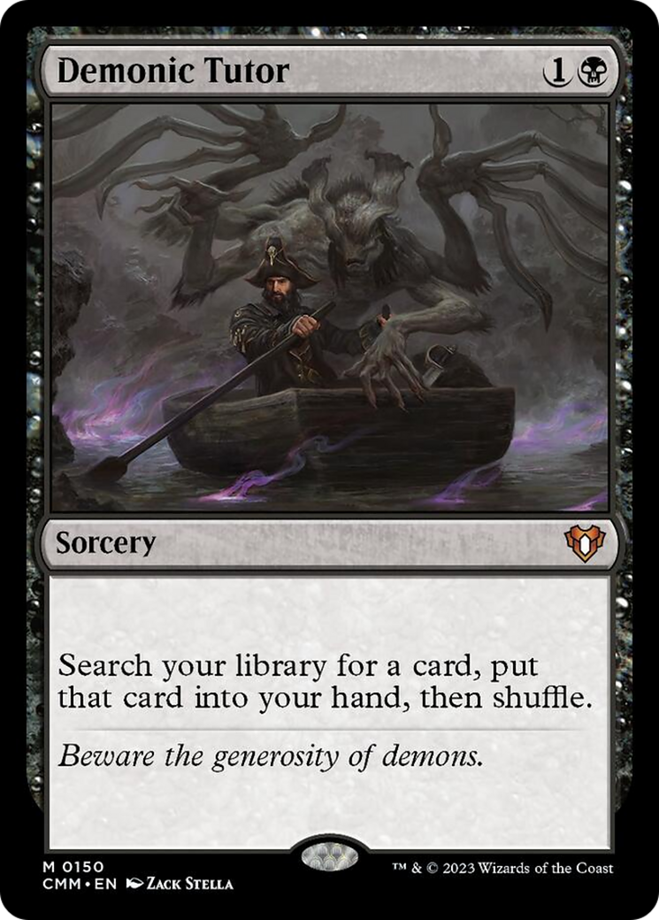 Demonic Tutor [Commander Masters] | Gamer Loot