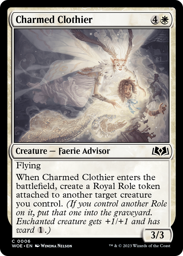 Charmed Clothier [Wilds of Eldraine] | Gamer Loot