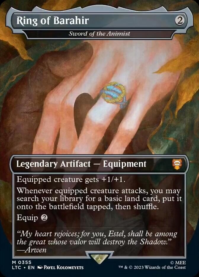 Ring of Barahir - Sword of the Animist [The Lord of the Rings: Tales of Middle-Earth Commander] | Gamer Loot