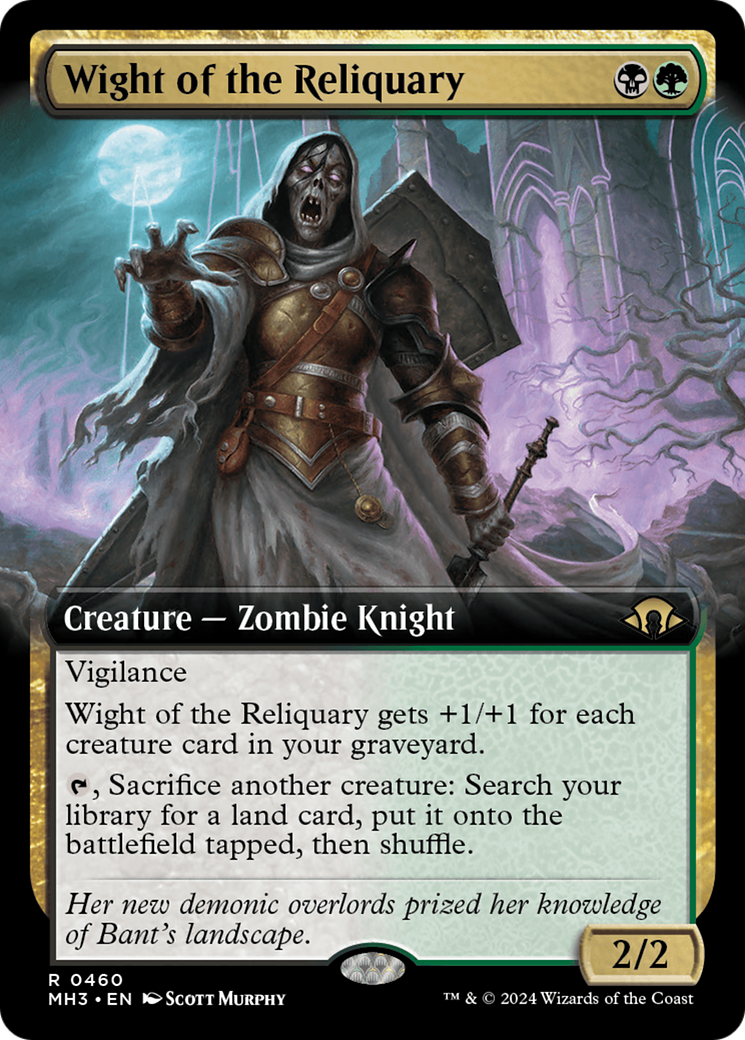 Wight of the Reliquary (Extended Art) [Modern Horizons 3] | Gamer Loot