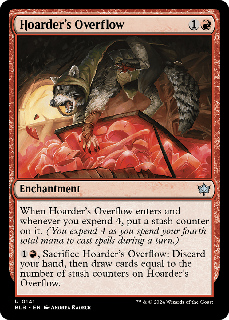 Hoarder's Overflow [Bloomburrow] | Gamer Loot