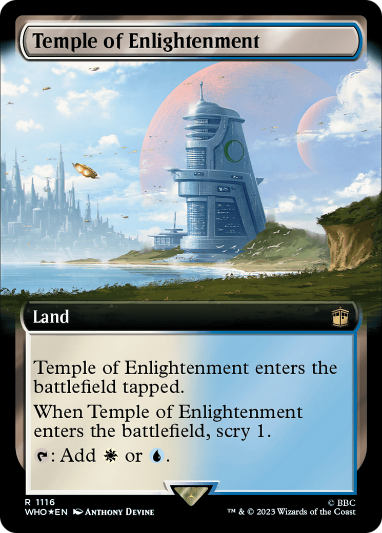 Temple of Enlightenment (Extended Art) (Surge Foil) [Doctor Who] | Gamer Loot